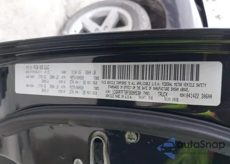 2015 Ram 1500 Express из США, поврежденный, VIN 1C6RR7FT8FS690530